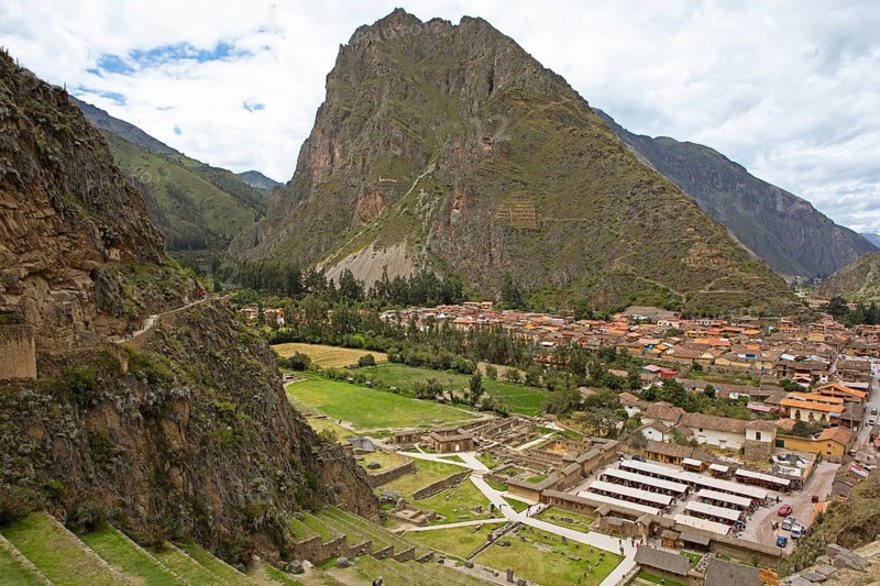 Parque Arqueologico de Ollantaytambo, Cusco region, Peru, South America