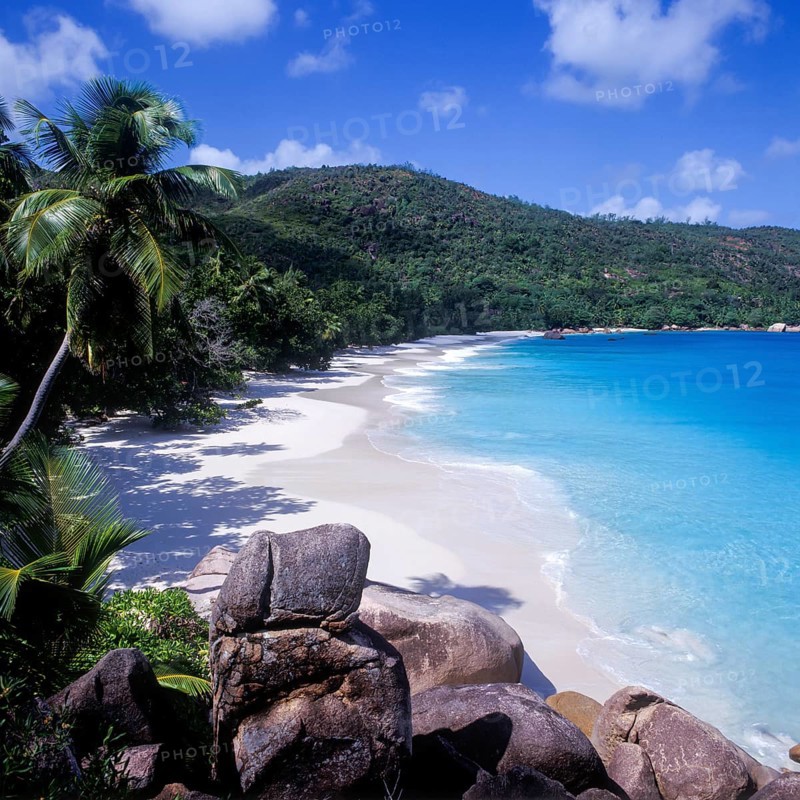 Seychelles, Praslin, Anse Lazio beach, Africa