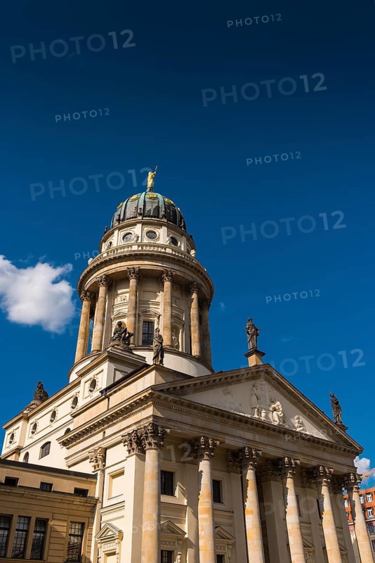 Gendarmenmarkt, German Cathedral, Mitte, columns, building, church, dome, city centre, centre, historical, history, cathedral, Christian, Berlin, Germany, Europe