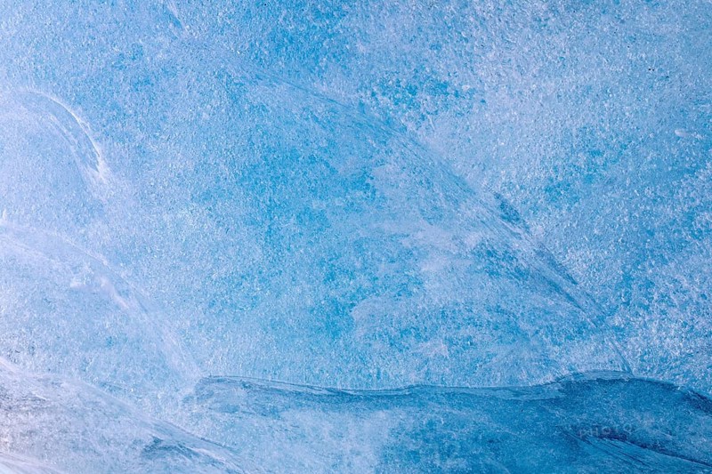 Ice structure in a glacier cave, winter, Morteratsch Glacier, Pontresina, Engadin, Grisons, Switzerland, Europe