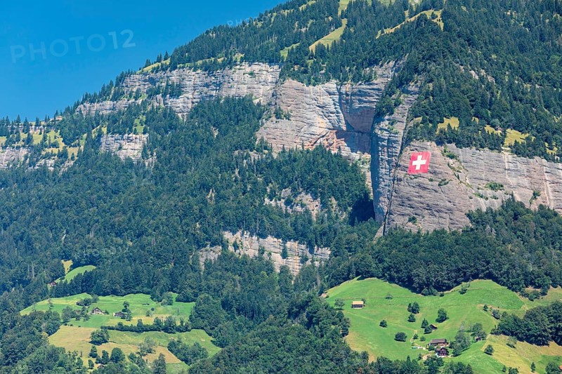 The Rigi near Vitznau, Lake Lucerne, Canton of Lucerne, Switzerland, Vitznau, Lake Lucerne, Lucerne, Switzerland, Europe
