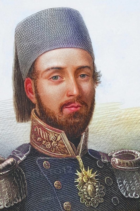 Abdulmecid I, 1823, 1861, Sultan of the Ottoman Empire. From the book Gallery of Historical Portraits, published around 1880, Historical, digitally restored reproduction from a 19th century original, Record date not stated