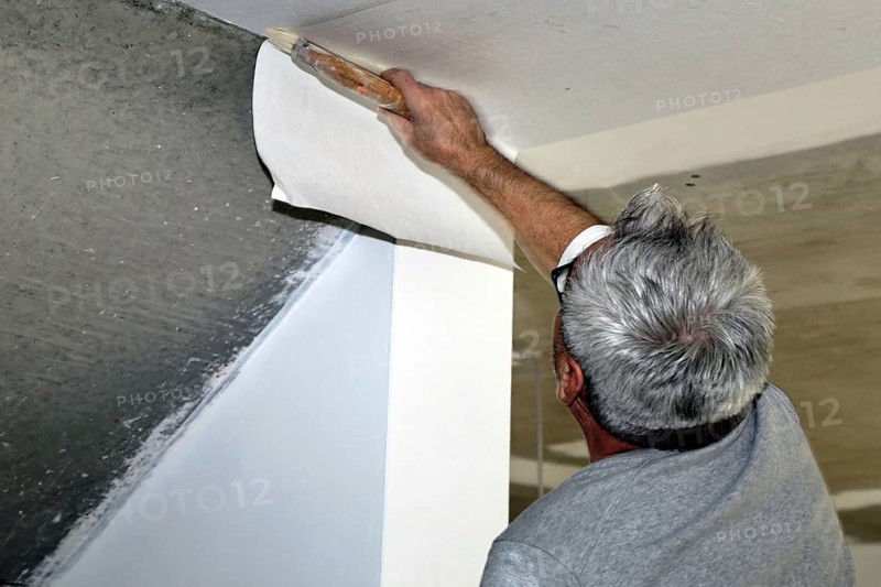 Craftsman (painter) for wallpapering work