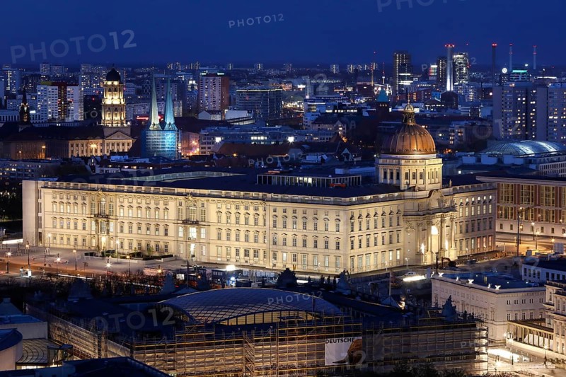 Berlin Palace in the Humboldt Forum, Berlin, 21 April 2021
