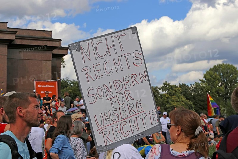Major demonstration Berlin invites Europe - Festival for peace and freedom Berlin 29 August 2020