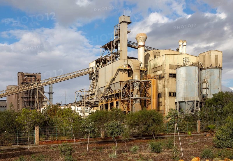 LafargeHolcim Espana cement factory, Carboneras, Almeria, Spain, Europe