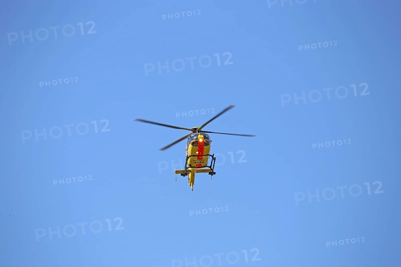 Rescue helicopter Christoph 5, BG Clinic Ludwigshafen on duty