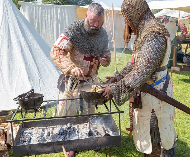 Stonham Barns History Alive event, Living History, Suffolk, England, UK 2019
