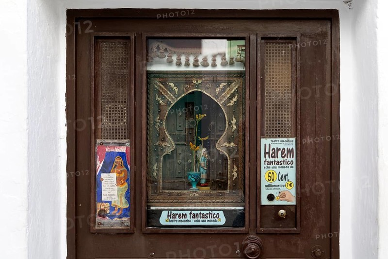 Automaton mechanical theatre, Harem Fantastico, teatro mecanico, Frigiliana, Axarquia, Andalusia, Spain, Europe