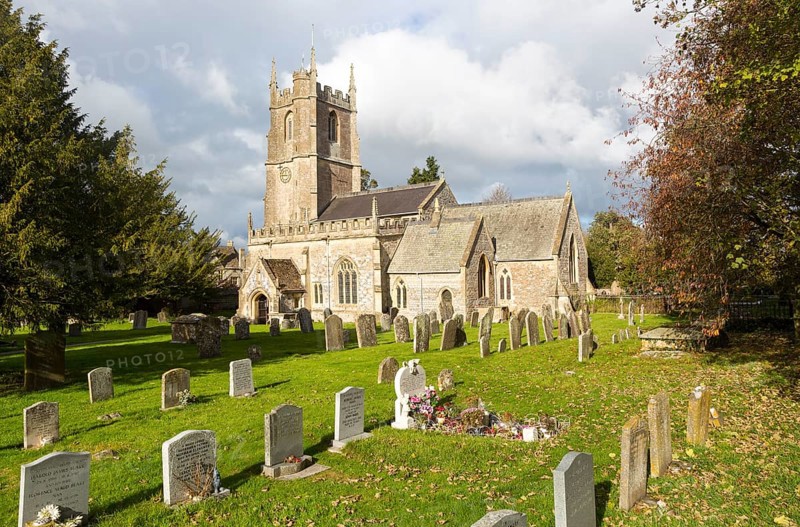 Village parish church of Saint James, Avebury, Wiltshire, England, UK