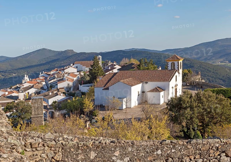Historic medieval village of Marvao, Portalegre district, Alto Alentejo, Portugal, Southern Europe, Europe