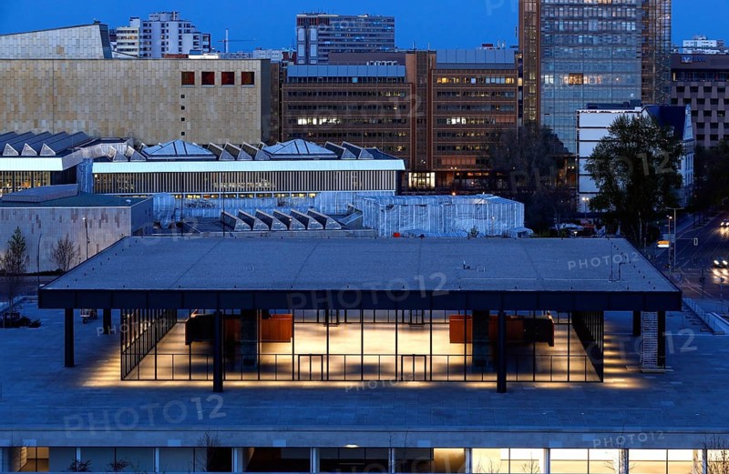 New National Gallery at Potsdamer Platz, Berlin, 26.04.2021