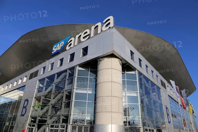 The SAP Arena in Mannheim, home of the Adler Mannheim and the Rhein-Necker Loewen as well as the venue for many other major events