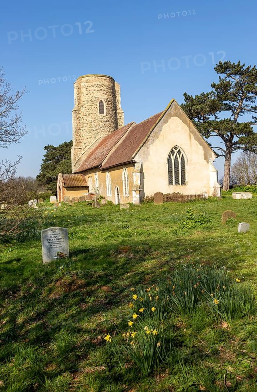 All Saints church, Ramsholt, Suffolk, England, UK