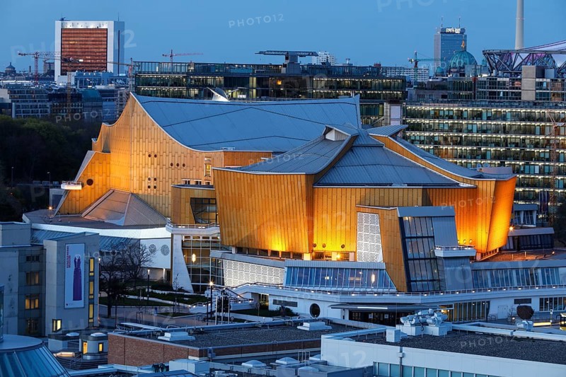 Philharmonie at Potsdamer Platz, Berlin, 26/04/2021