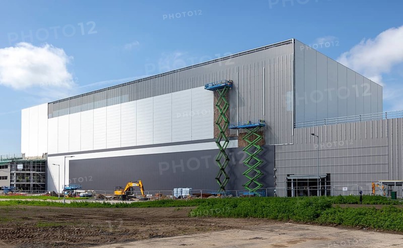 New distribution centre warehouse LDH La Doria Ltd, Sproughton Enterprise Park, Ipswich, Suffolk, England, UK
