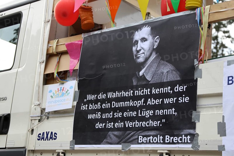 Major demonstration Berlin invites Europe - Festival for peace and freedom Berlin 29 August 2020