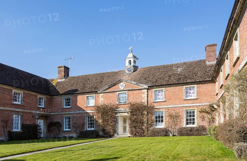 Almshouses of The Hospital of Saint John, Heytesbury, Wiltshire, England, UK present building dates from 1769
