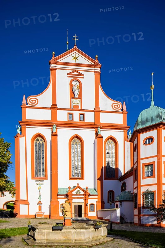 The monastery of St Marienstern is a Cistercian abbey in Panschwitz-Kuckau in the Upper Lusatia region of Saxony. St. Marienstern is an important cultural and religious centre for the Catholic Christians in the area, Panschwitz Kuckau, Saxony, Germany, Europe