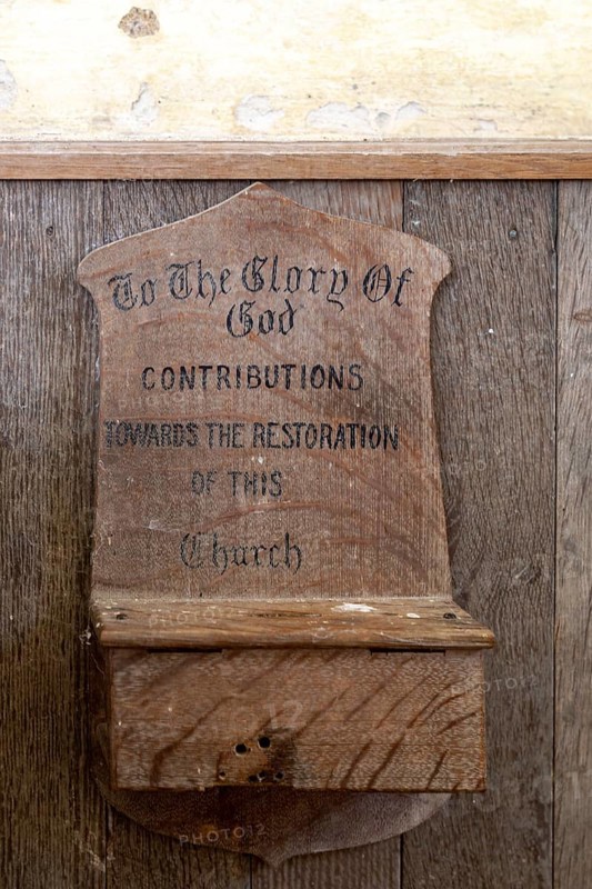 Historic interior unchanged since 18th century, Church of Saint Mary, Badley, Suffolk, England, UK