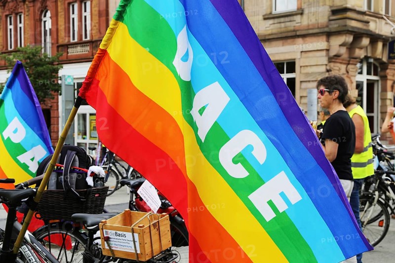 Ramstein 2021 peace camp bicycle demonstration: A bicycle demonstration took place on Saturday under the motto Stop Ramstein Air Base, organised as a rally from the starting points in Kaiserslautern, Kusel, Pirmasens and Homburg