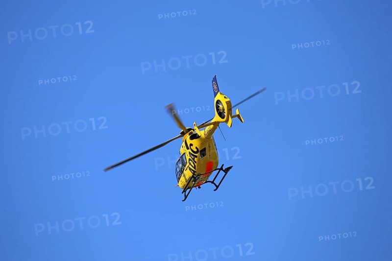 Rescue helicopter Christoph 5, BG Clinic Ludwigshafen on duty