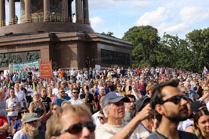Major demonstration Berlin invites Europe - Festival for peace and freedom Berlin 29 August 2020