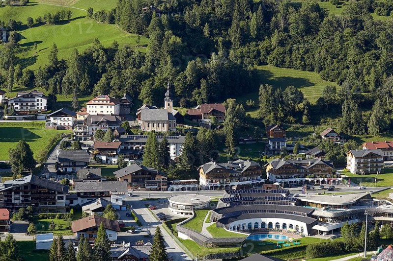 Bad Kleinkirchheim with Thermal Roemerbad, Carinthia, Austria, Europe