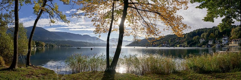 Millstaetter See, Klingerpark, Seeboden, Carinthia, Austria, Europe