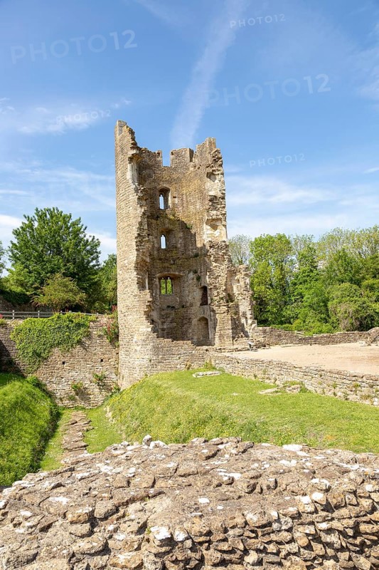 Farleigh Hungerford castle, Somerset, England, UK