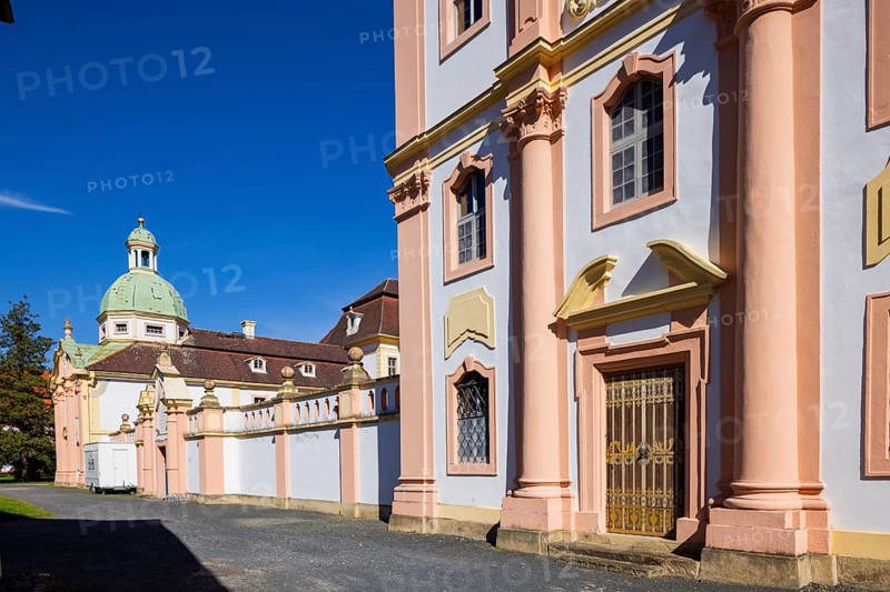 St Marienthal Monastery is a Cistercian abbey in Upper Lusatia in Saxony. It is the oldest nunnery of the order in Germany, which has existed without interruption since its foundation, Ostritz, Saxony, Germany, Europe