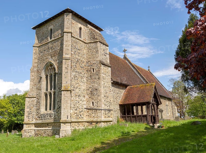 Village parish church of Saint Nicolas, Stanningfield Suffolk, England, UK