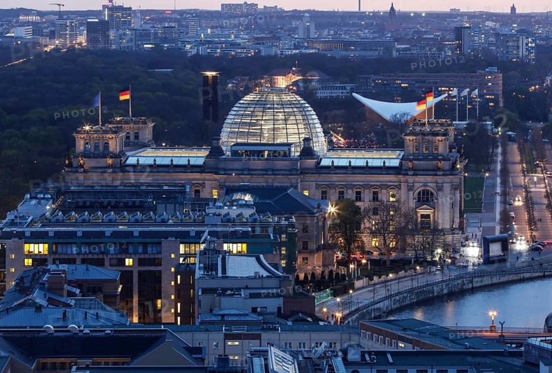 Reichstag, Berlin, 21 April 2021