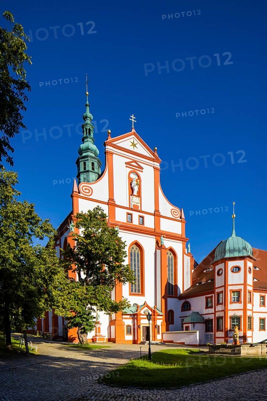 The monastery of St Marienstern is a Cistercian abbey in Panschwitz-Kuckau in the Upper Lusatia region of Saxony. St. Marienstern is an important cultural and religious centre for the Catholic Christians in the area, Panschwitz Kuckau, Saxony, Germany, Europe
