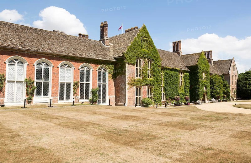 Frontage and entrance to Littlecote House Hotel, Hungerford, Berkshire, England, UK