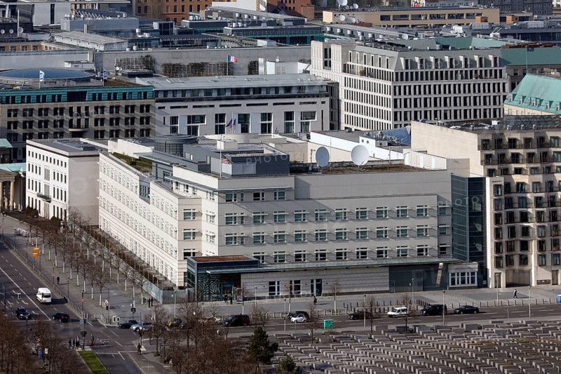 US Embassy in Berlin, 19.04.2021