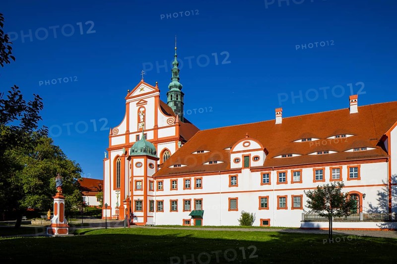 The monastery of St Marienstern is a Cistercian abbey in Panschwitz-Kuckau in the Upper Lusatia region of Saxony. St. Marienstern is an important cultural and religious centre for the Catholic Christians in the area, Panschwitz Kuckau, Saxony, Germany, Europe