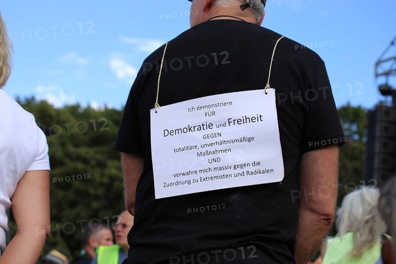Major demonstration Berlin invites Europe - Festival for peace and freedom Berlin 29 August 2020