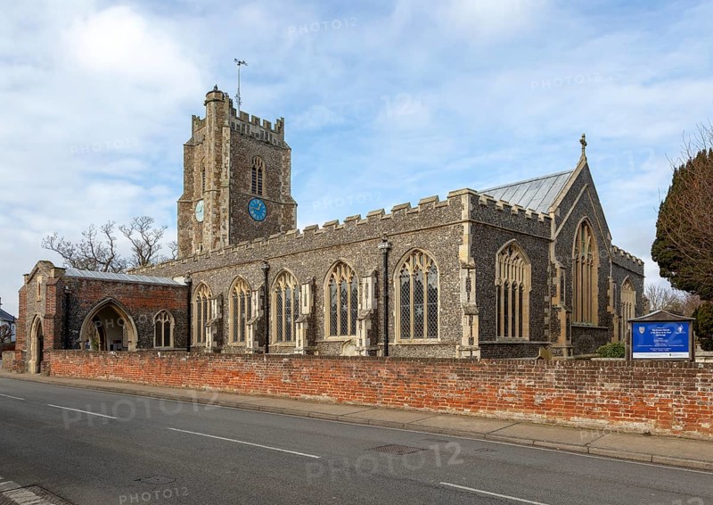 Parish church of Saint Peter and Saint Paul, Aldeburgh, Suffolk, England, UK
