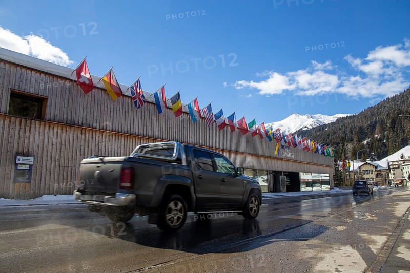 The congress centre in Davos, Switzerland, venue of the annual World Economic Forum (WEF), Europe