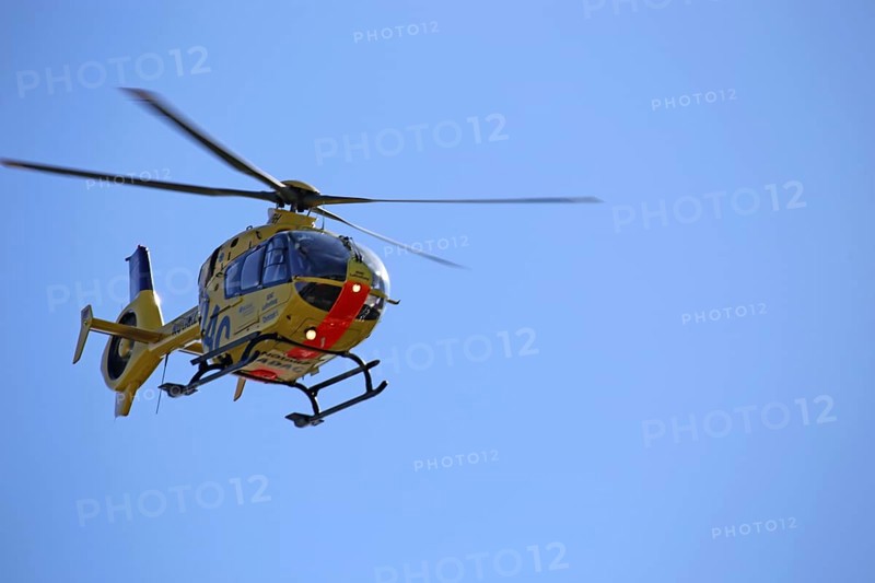 Rescue helicopter Christoph 5, BG Clinic Ludwigshafen on duty
