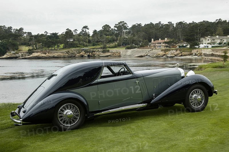 1934 Hispano Suiza, J12 V12 Rothschild Coupe by Darrin USA Vintage classic car