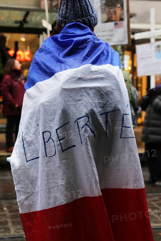 Strasbourg, France: Large demonstration for freedom against the corona measures and the vaccination pressure in France, Germany and other parts of Europe. The demonstration was organised by the peace initiative Europeansunited