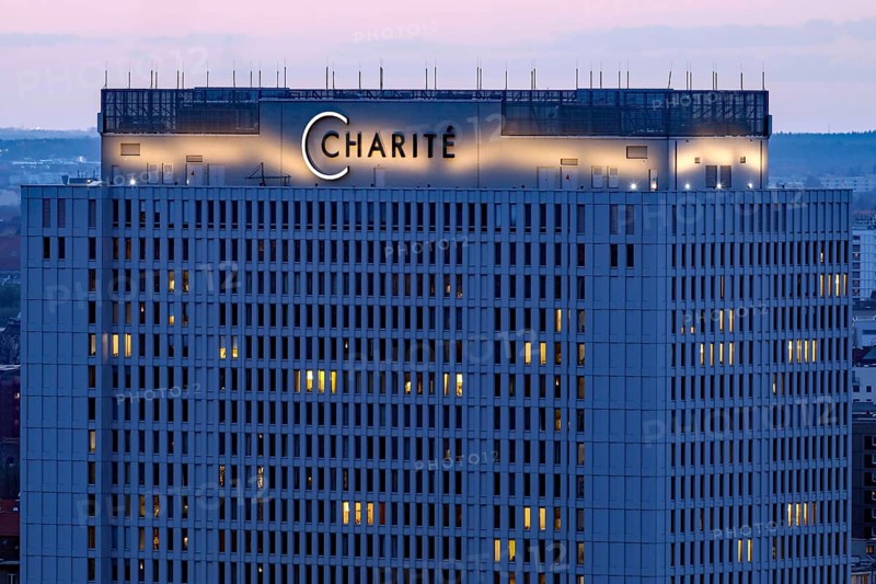 Charite Hospital in Berlin Mitte, 21.04.2021