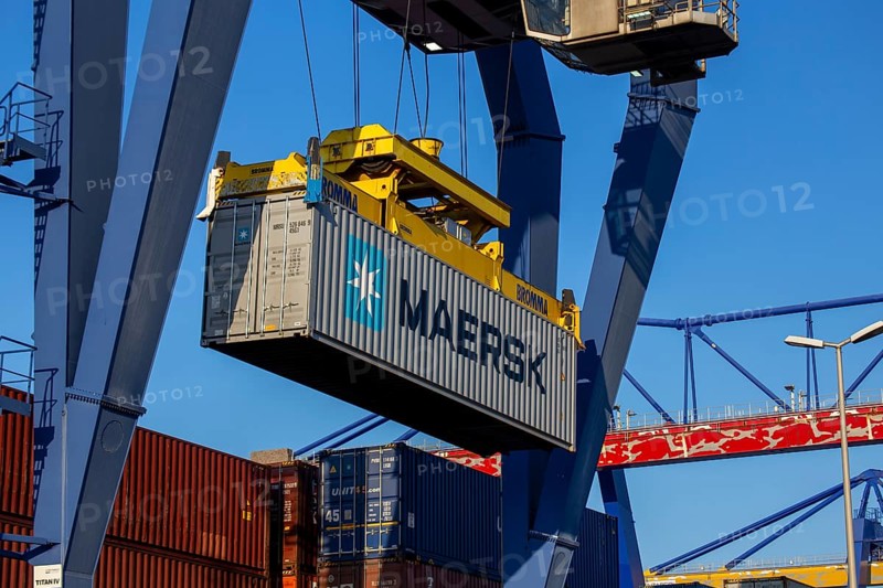 Container handling in the port of Mannheim