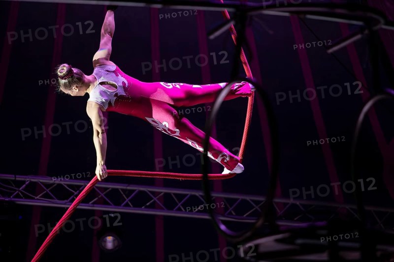 Ludwigshafen 24.12.2023: Performance of the Ludwigshafen Christmas Circus on Christmas Eve