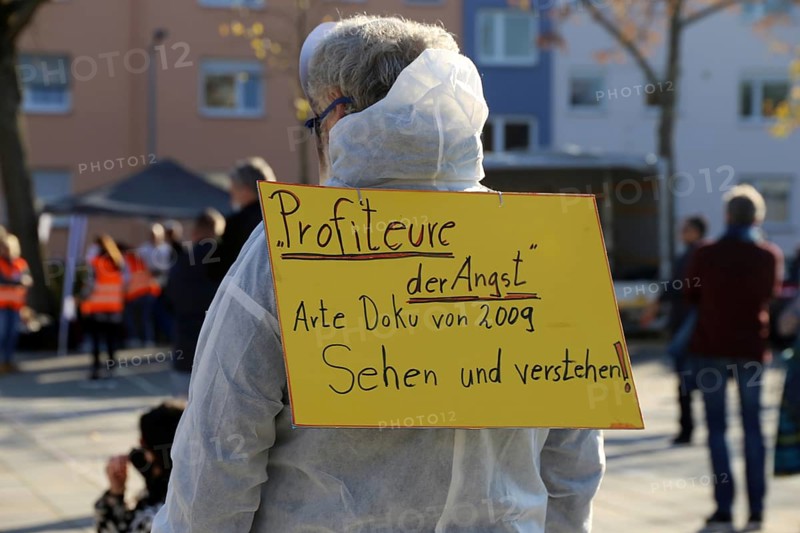 Speyer: Corona protests against the federal government's measures. The protests were organised by the Querdenken 6232 Speyer initiative