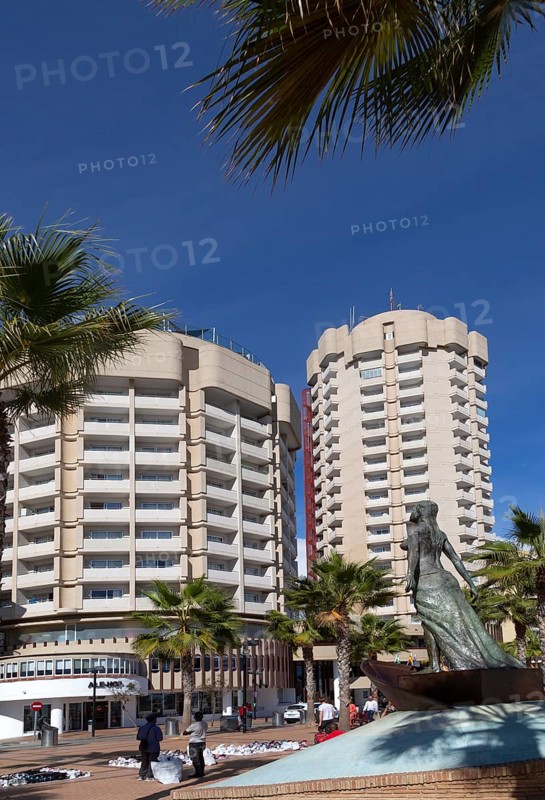 Hotel el Puerto, Pierre & Vacances, on the seafront, Fuengirola, Costa del Sol, Andalusia, Spain, Europe