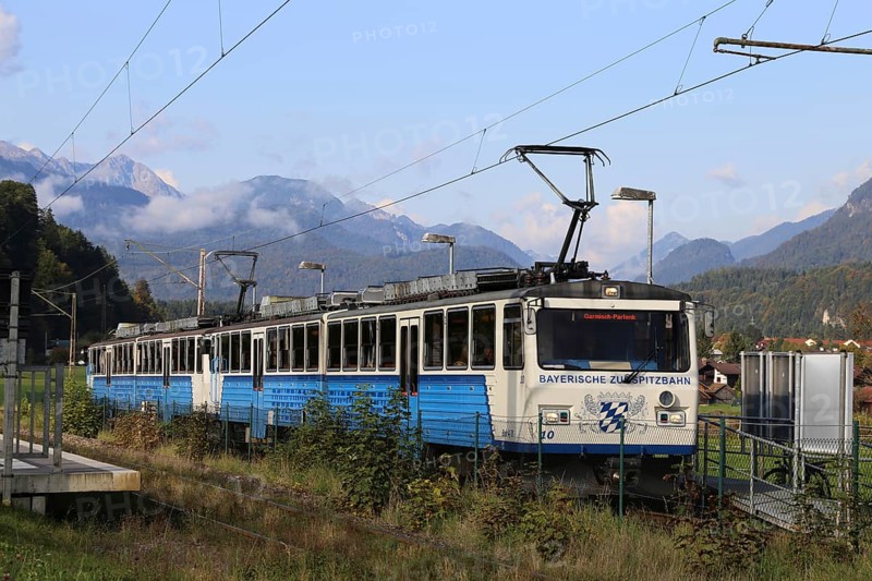 The Zugspitze railway, Garmisch