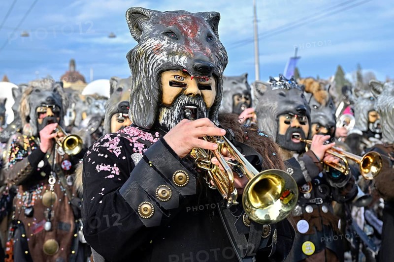 Guggenmusik Wolfskrieger trumpet